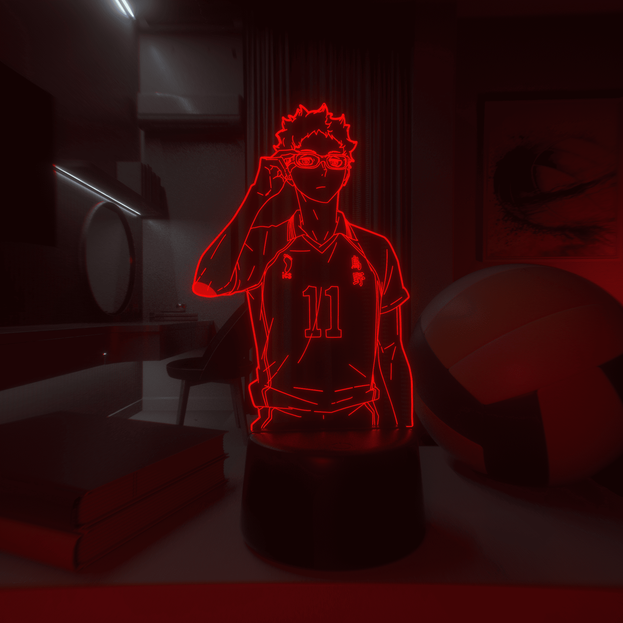 Lampe LED Tsukishima - Haikyu!!