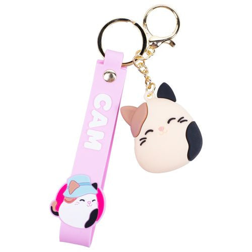 Porte-clés avec bracelet Cam le chat - Squishmallows