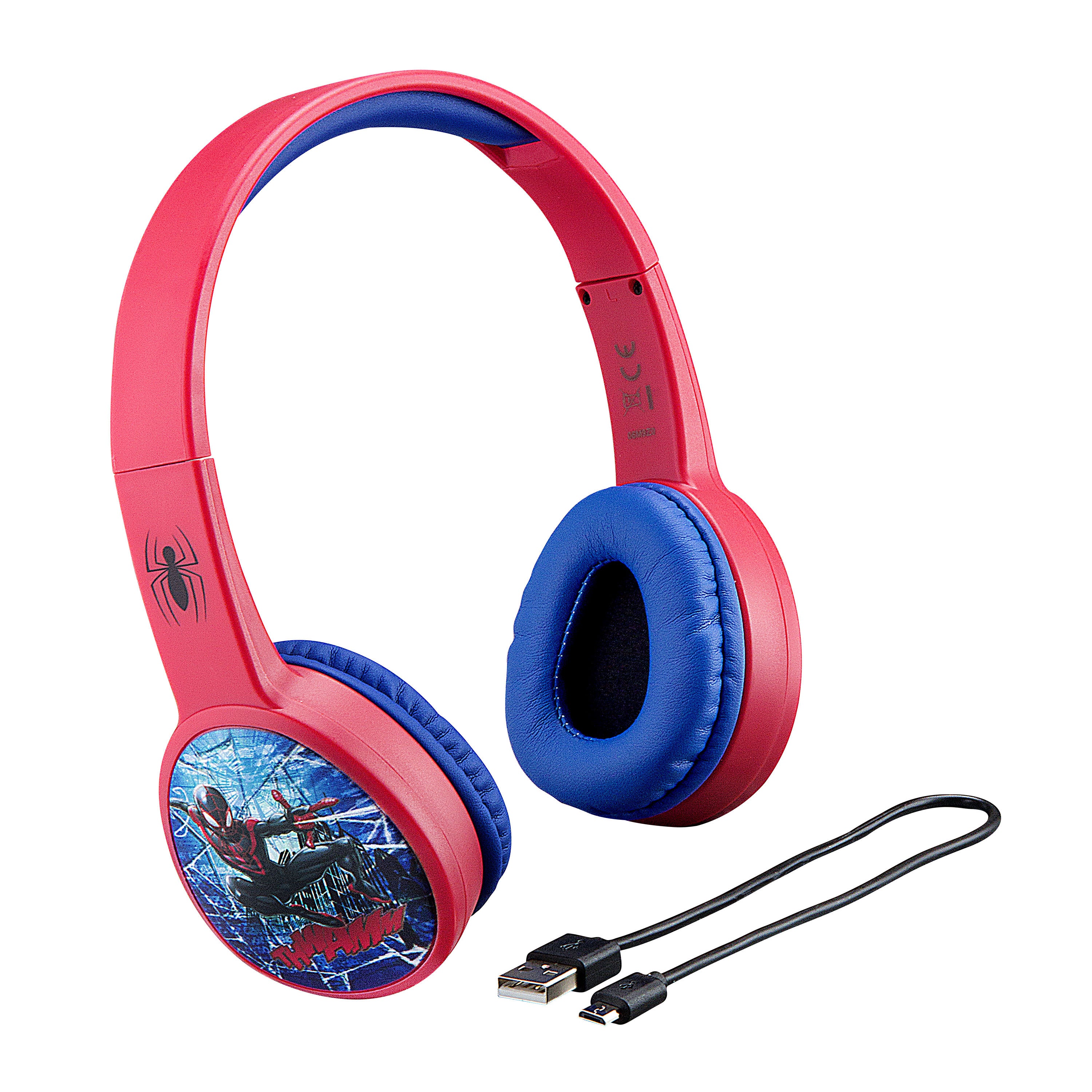 Casque Bluetooth pour enfant - Spider-Man
