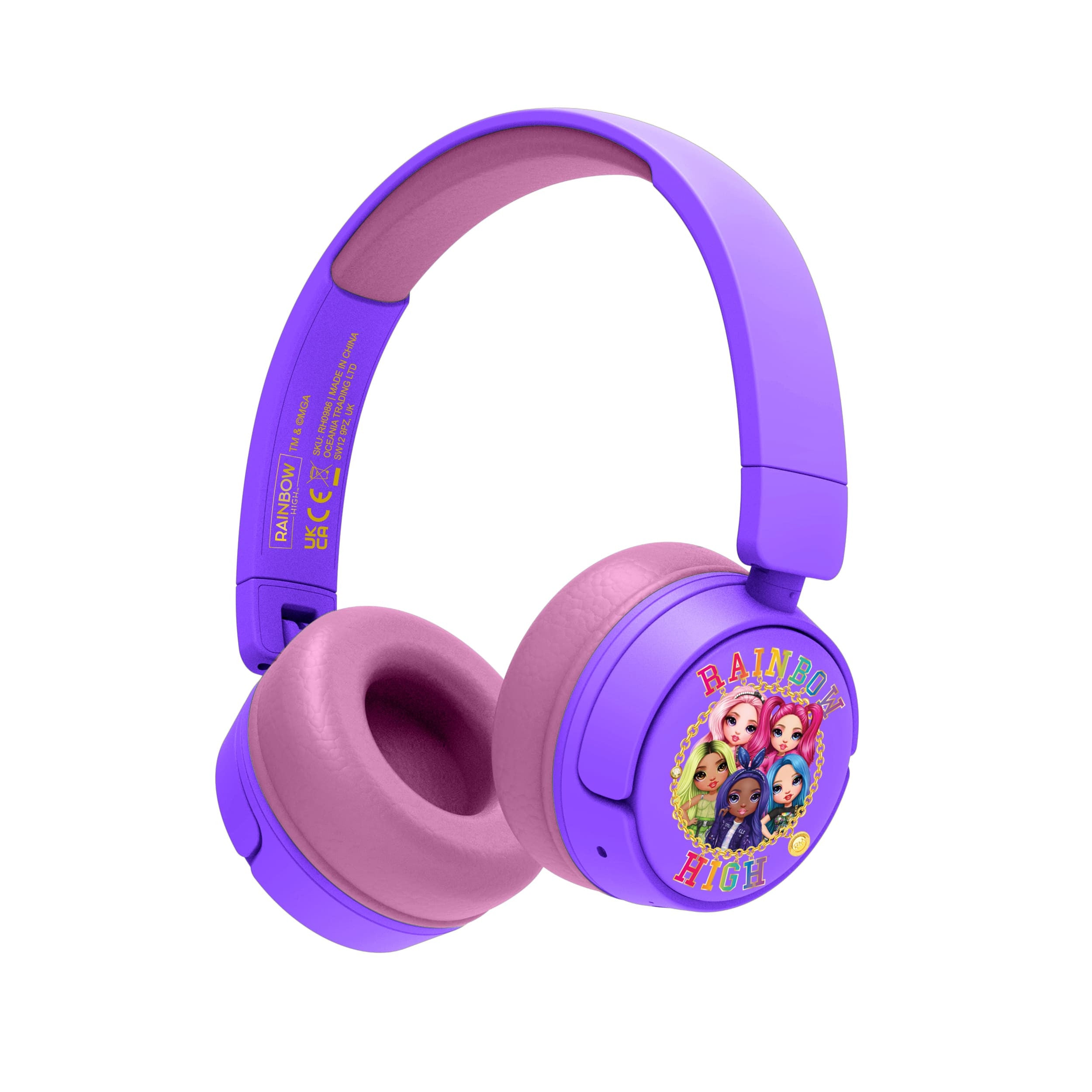 Casque Bluetooth pour enfant - Rainbow High