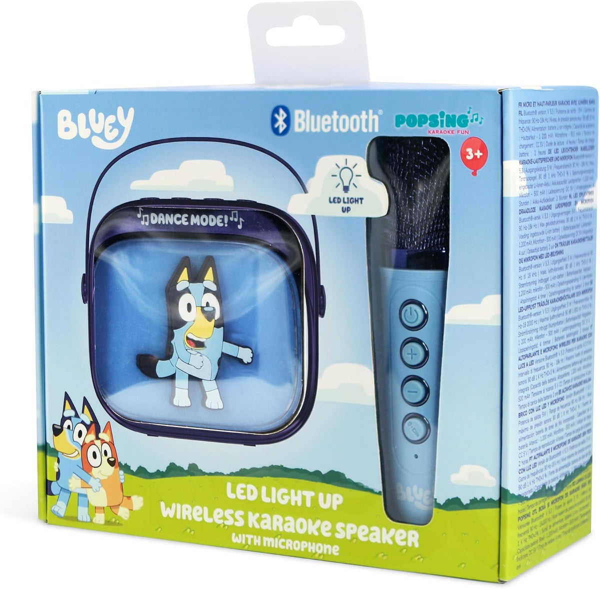 LED Karaoké sans fil Bluetooth - Bluey - vue 7