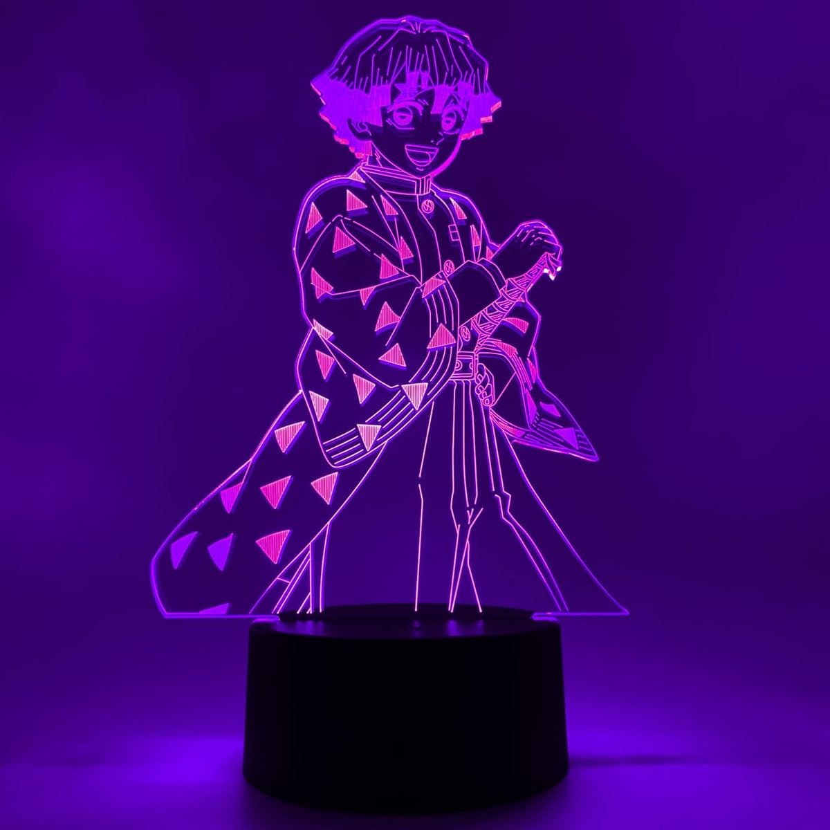 Lampe LED Zenitsu - Demon Slayer - vue 4