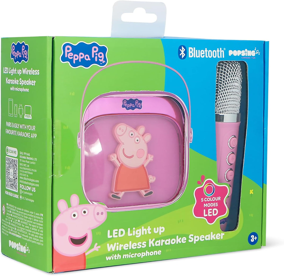 LED Karaoké sans fil Bluetooth - Peppa Pig - vue 8