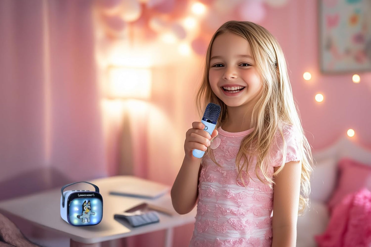 LED Karaoké sans fil Bluetooth - Bluey - vue 2