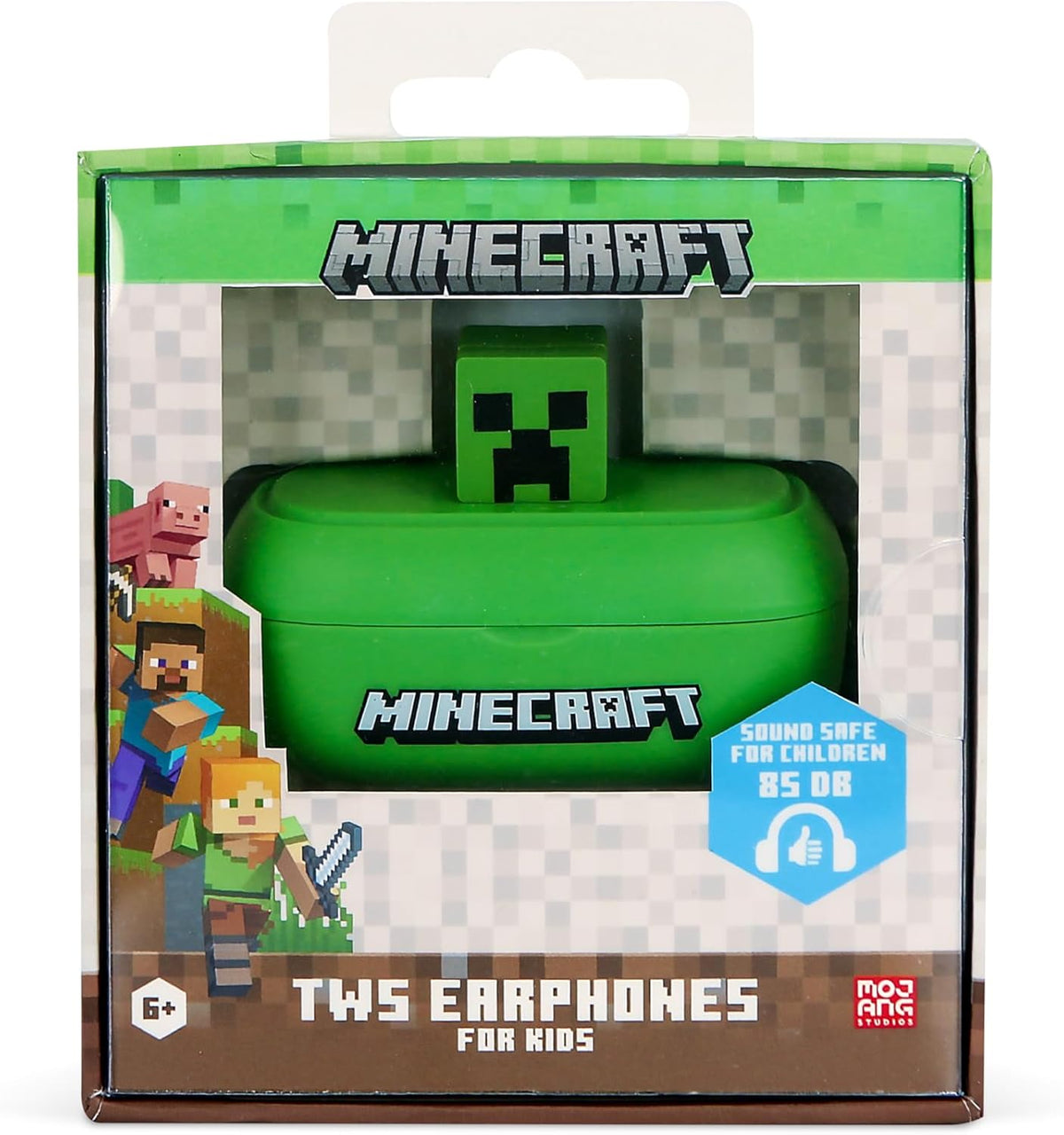 Ecouteurs TWS 3D Creeper - Minecraft - vue 5