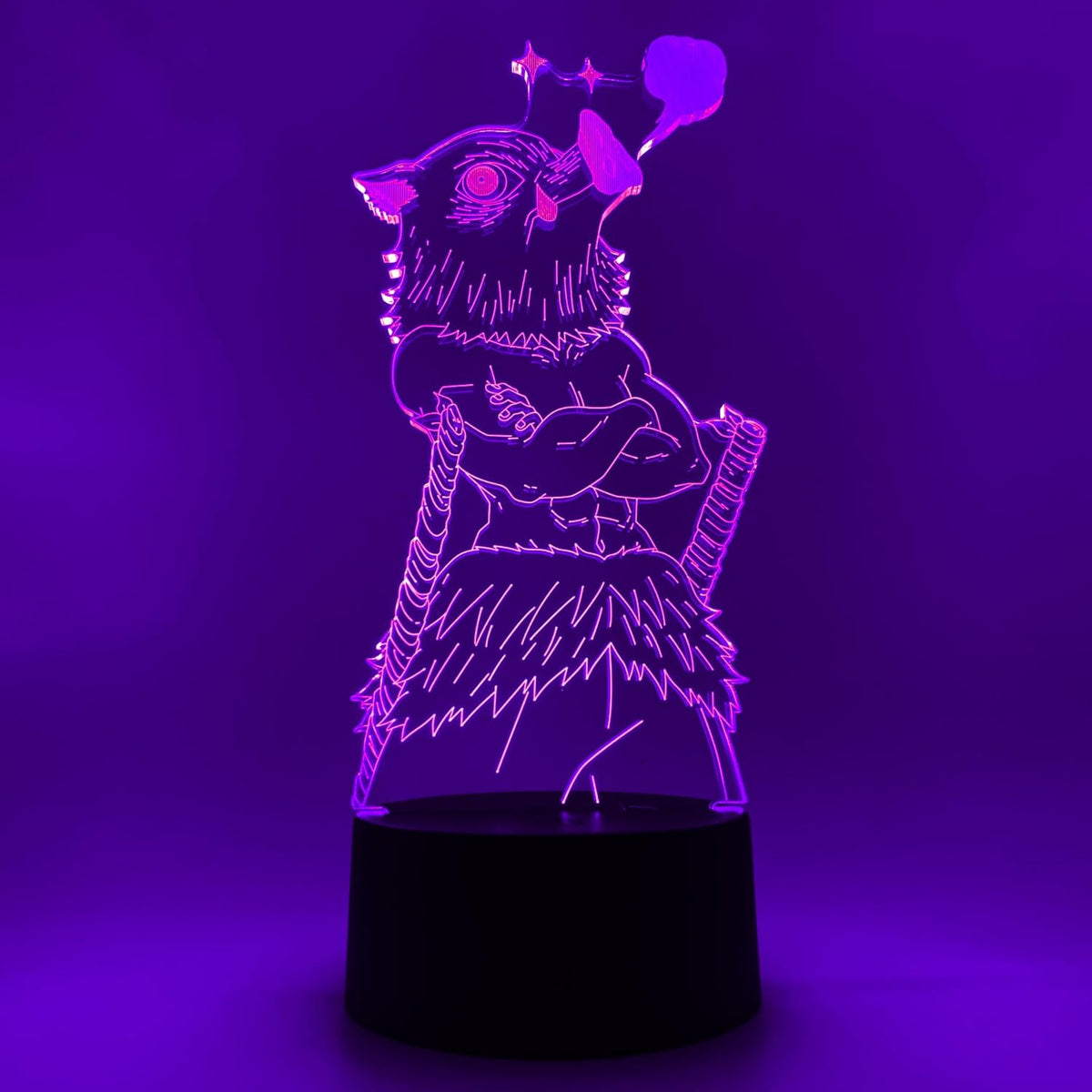 Lampe LED Inosuke - Demon Slayer - vue 7
