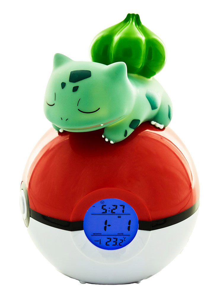 Radio réveil lumineux Bulbizarre 18cm - Pokémon