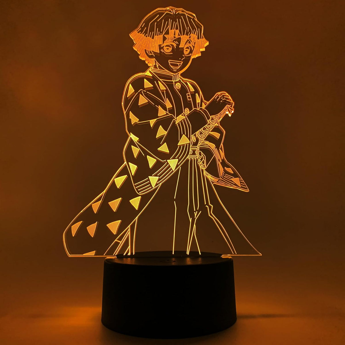 Lampe LED Zenitsu - Demon Slayer - vue 2