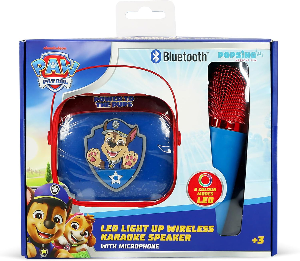 LED Karaoké sans fil Bluetooth - Pat'Patrouille - vue 2