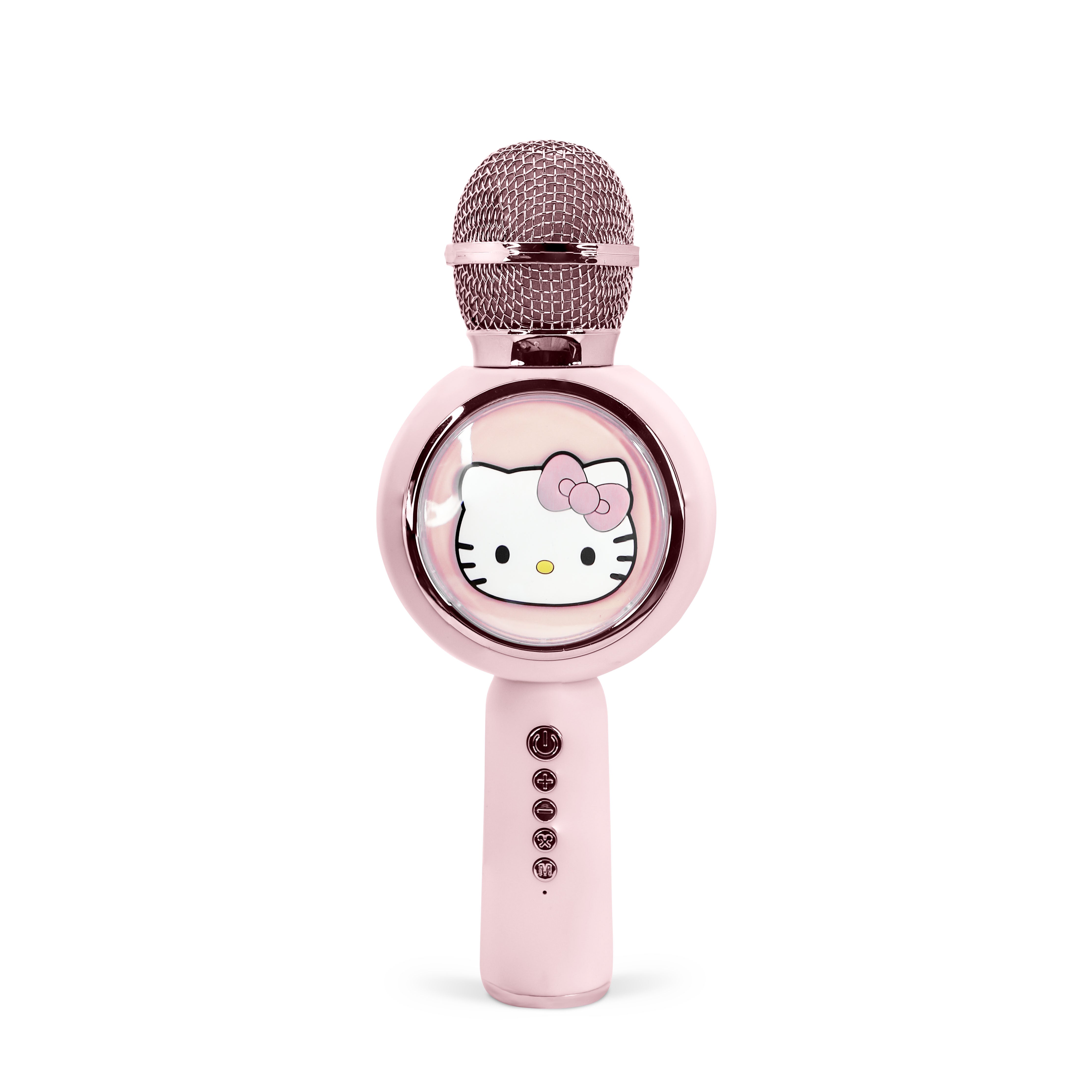 LED Microphone Karaoké - Hello Kitty