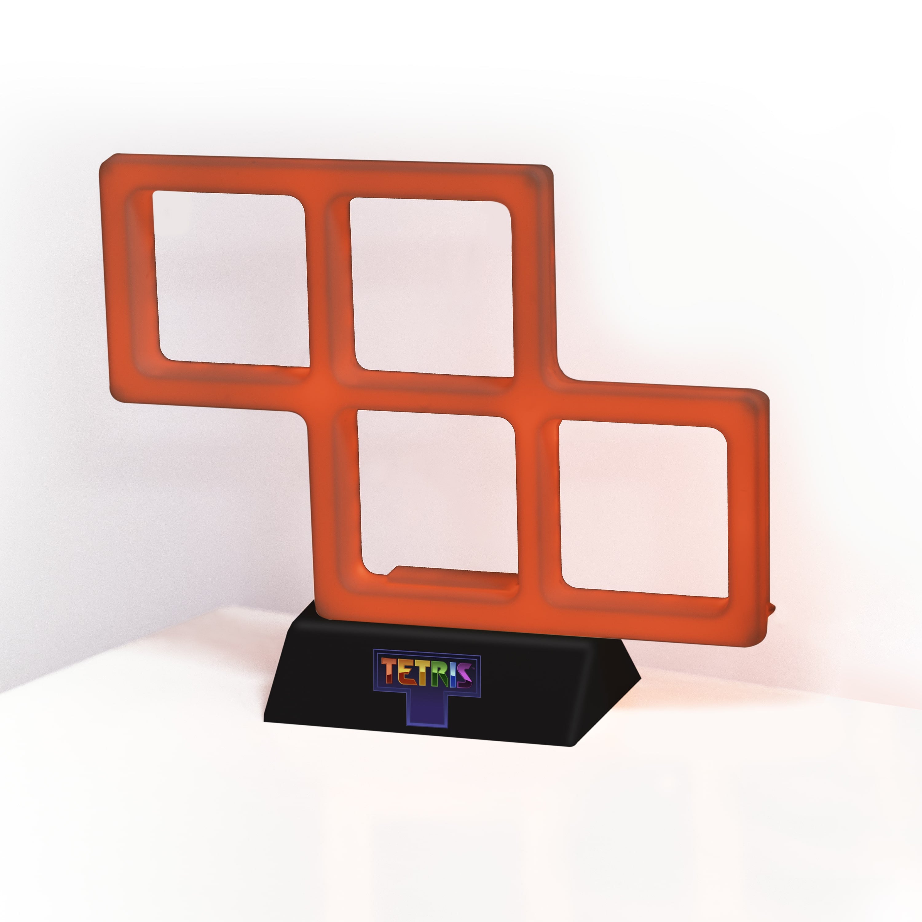 Néon Tétromino rouge - TETRIS