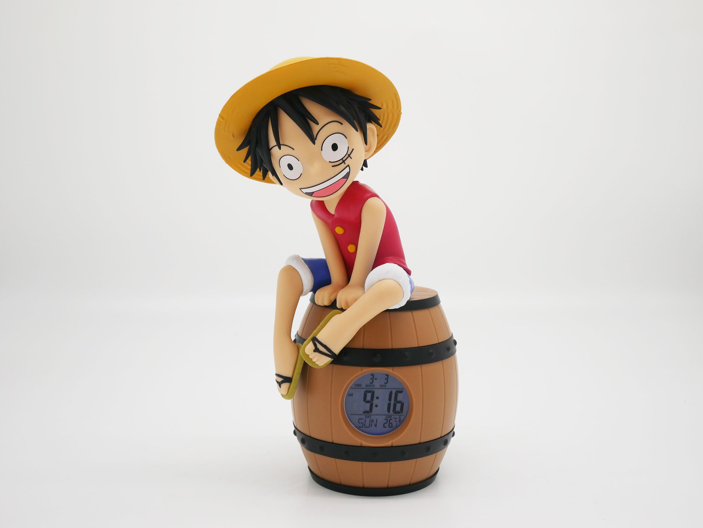 Réveil Luffy Sur Son Tonneau - One Piece