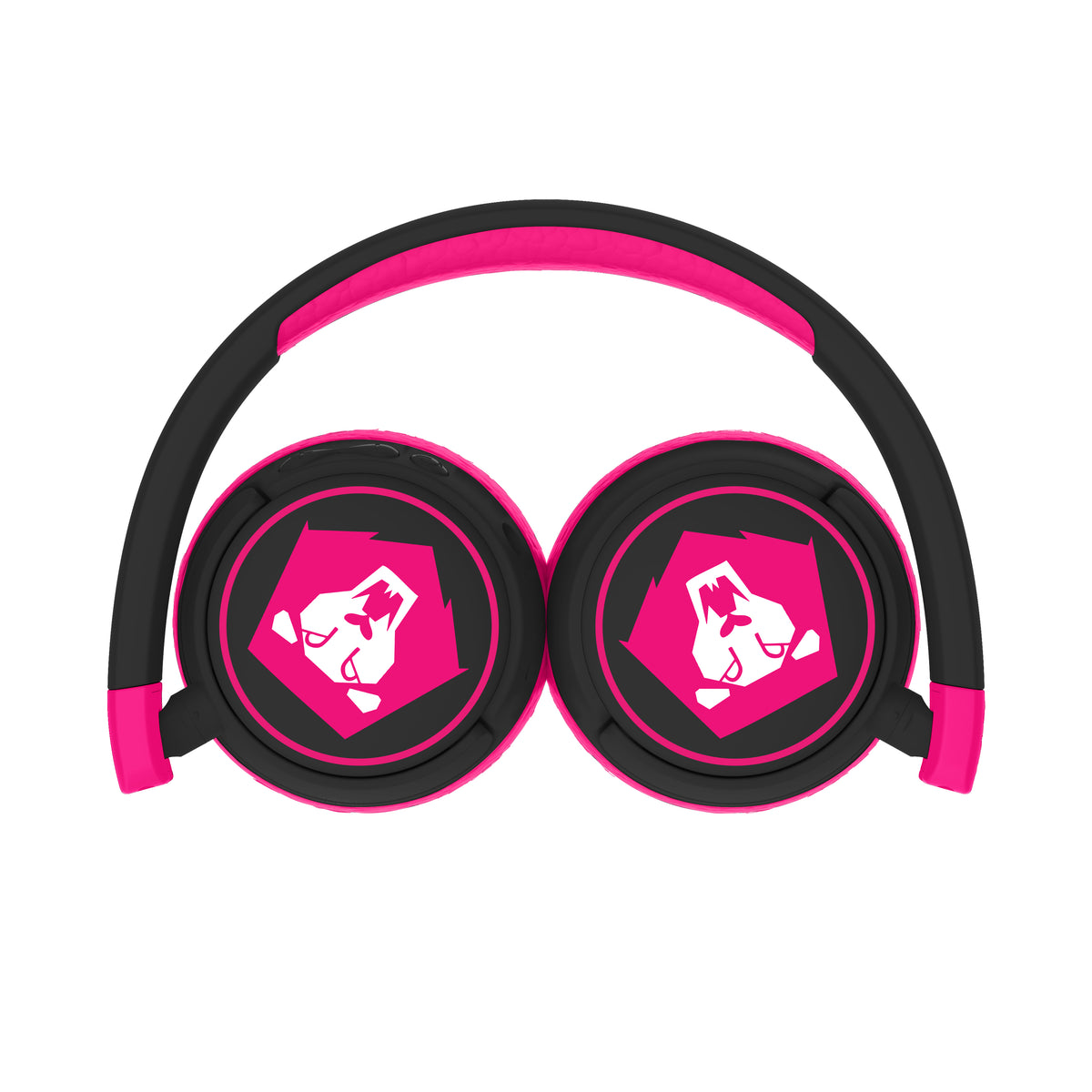 Casque Bluetooth pour enfant Saja Boys Rose & Noir - K-Pop : Demon Hunters