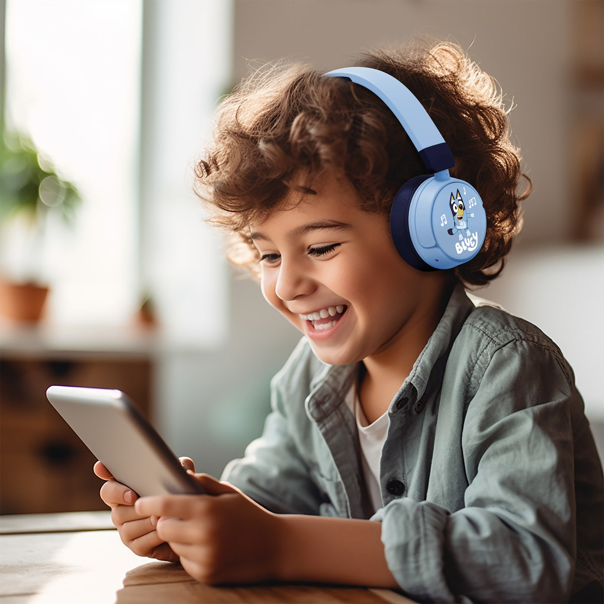 Casque Bluetooth pour enfant - Bluey