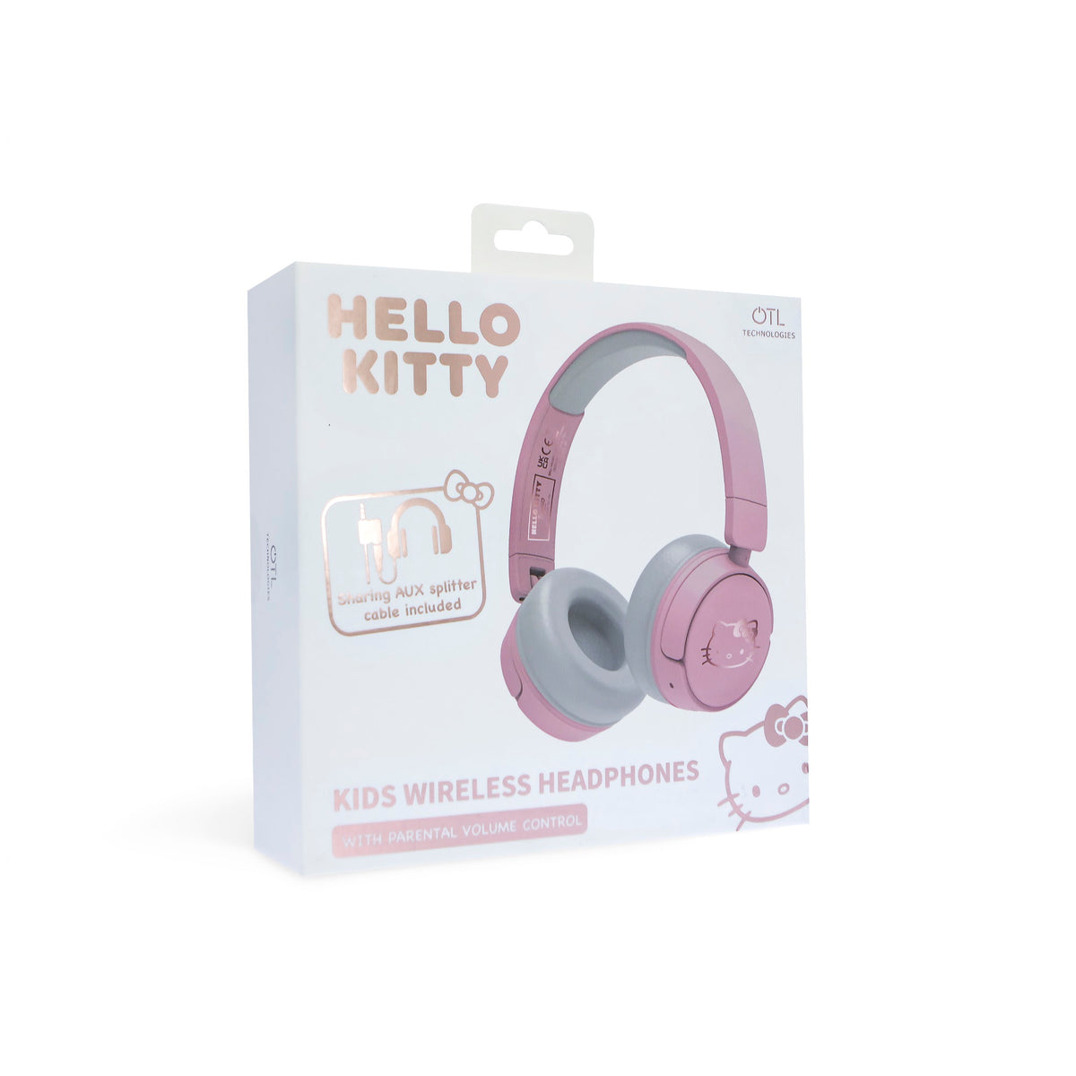 Casque Bluetooth pour enfant - Hello Kitty