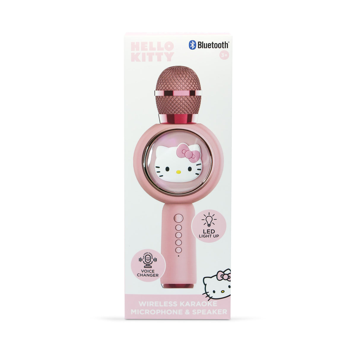 LED Microphone Karaoké - Hello Kitty