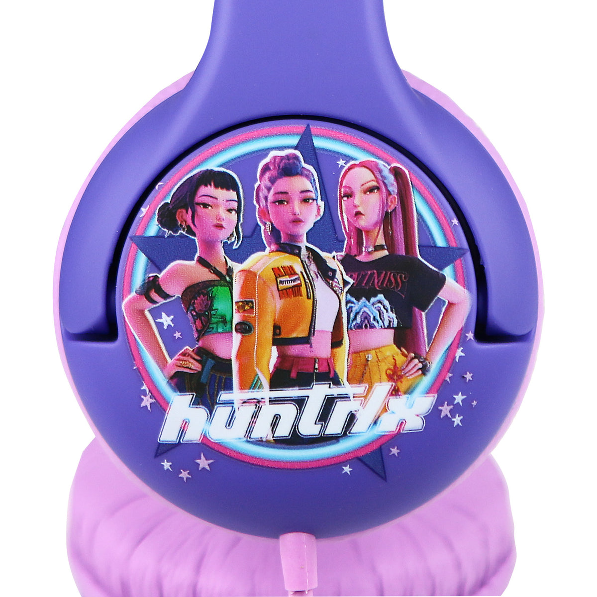 Casque filaire pour enfant Huntr/x Violet - K-Pop : Demon Hunters