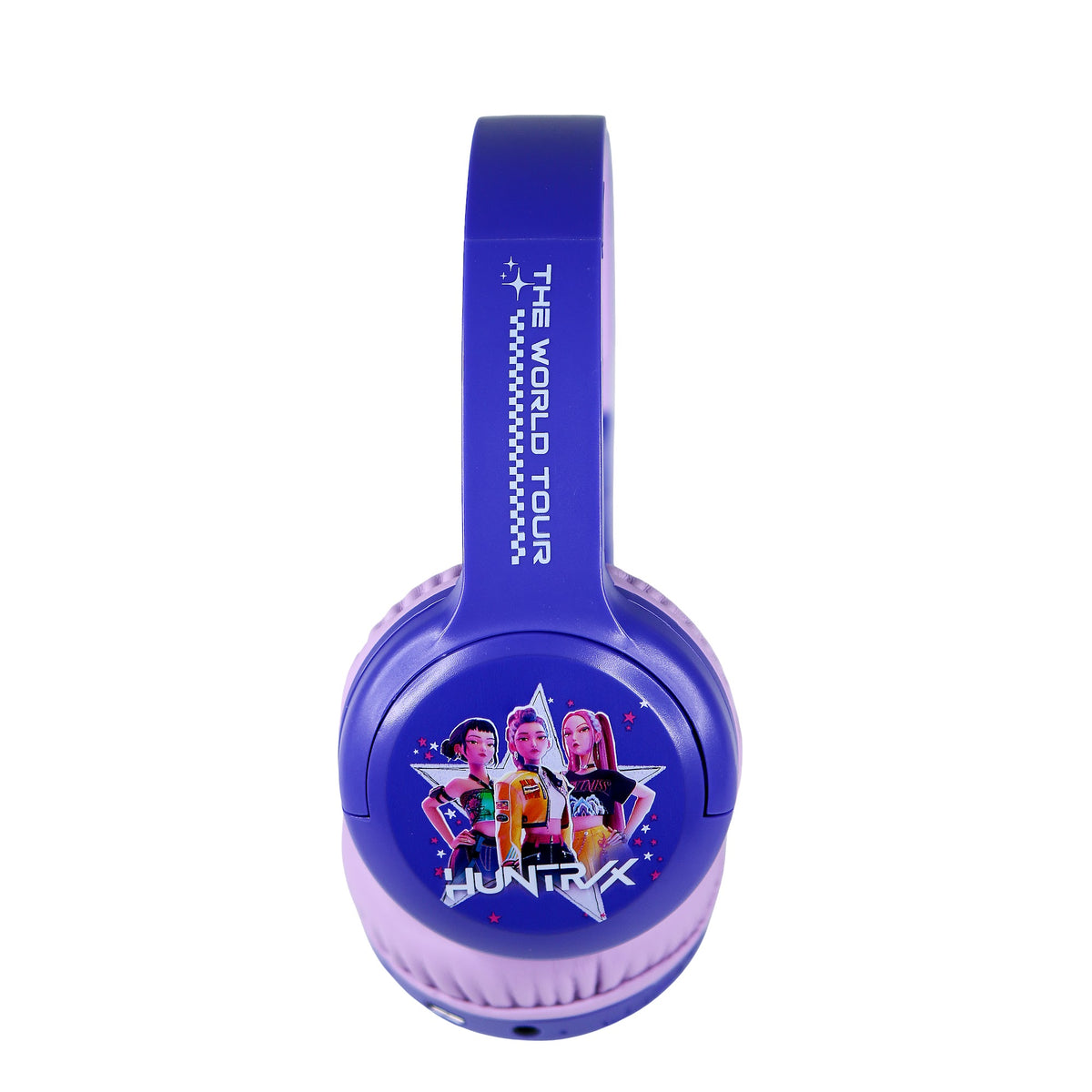 Casque Bluetooth pour enfant Huntr/x World Tour Violet & Rose - K-Pop : Demon Hunters