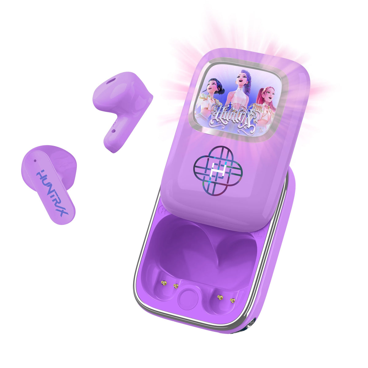 Écouteurs Bluetooth TWS Slide Huntr/x Finale Violet - K-Pop : Demon Hunters