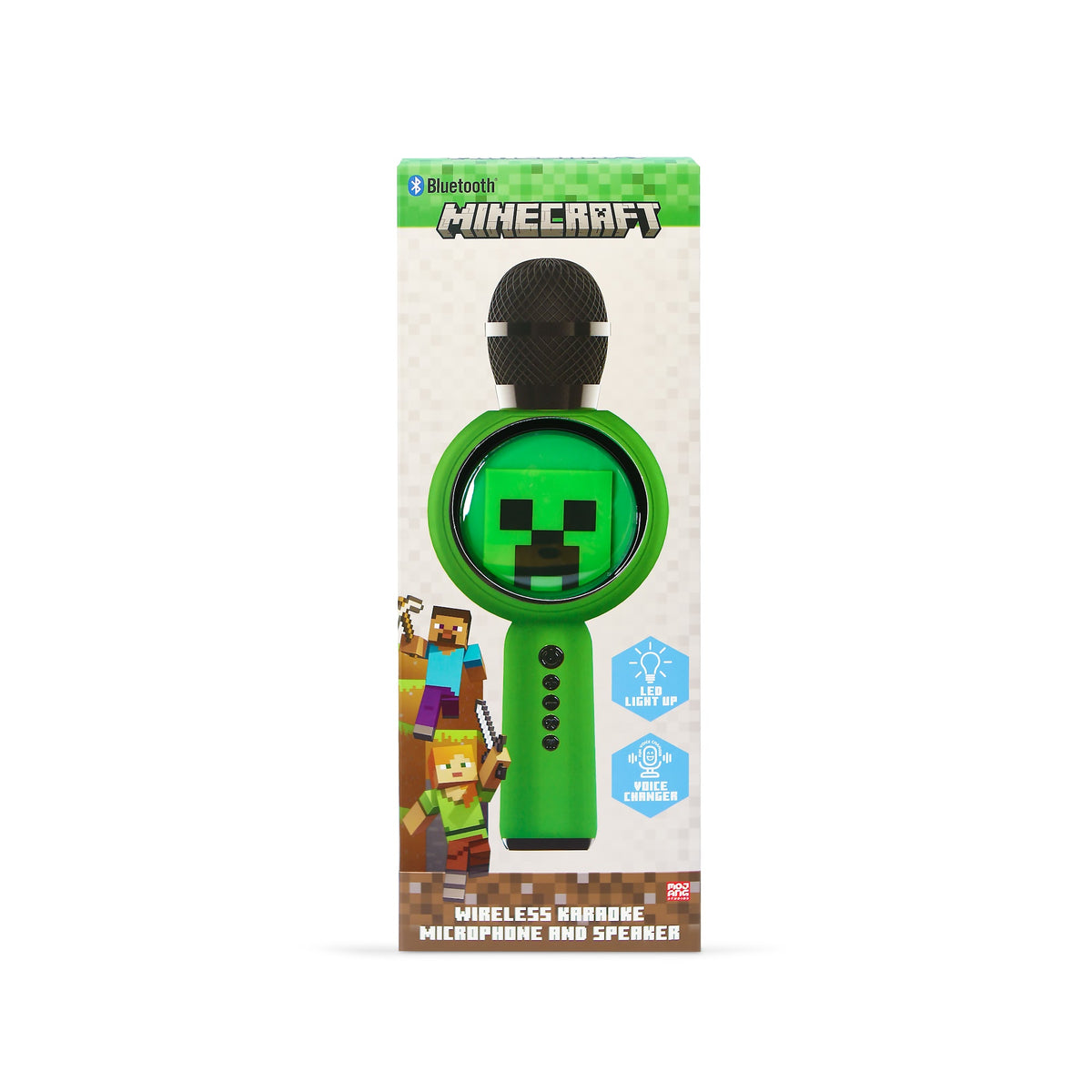 LED Microphone Karaoké- Minecraft