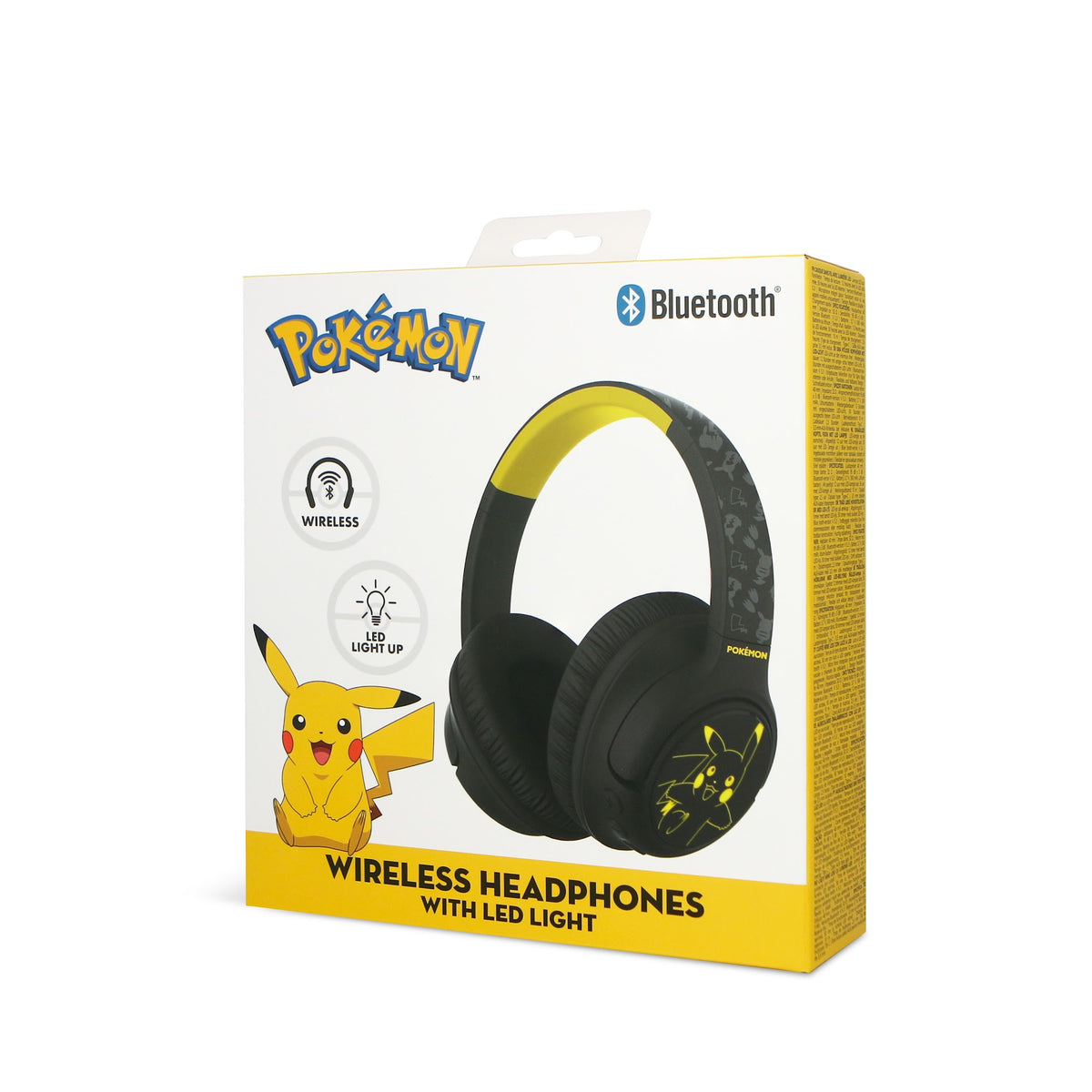 Casque Bluetooth LED Pikachu - Pokémon