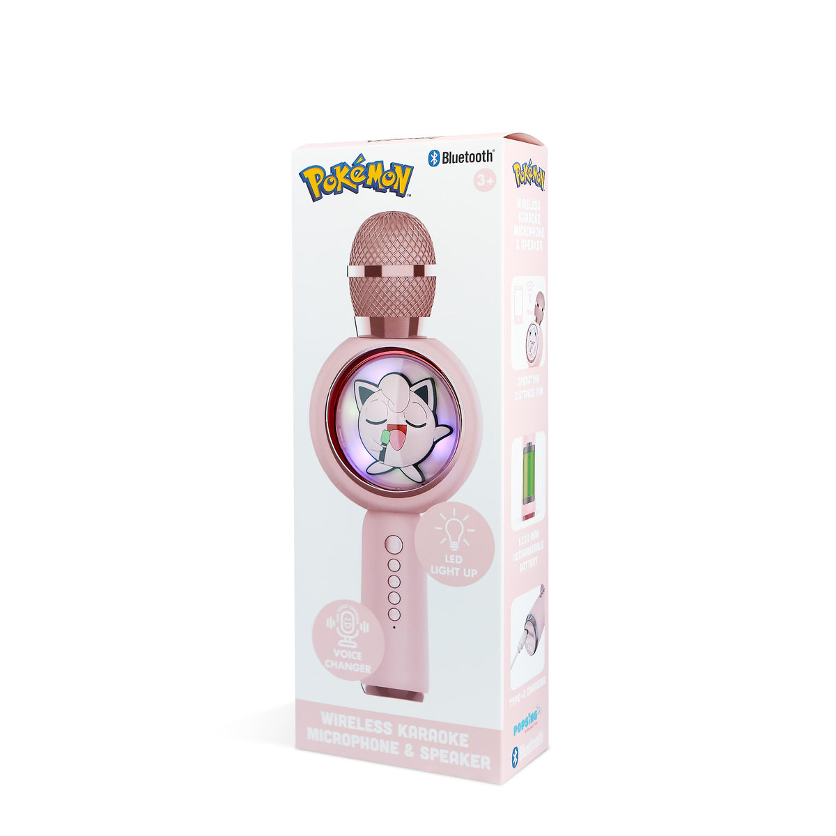 LED Microphone Karaoké - Pokémon