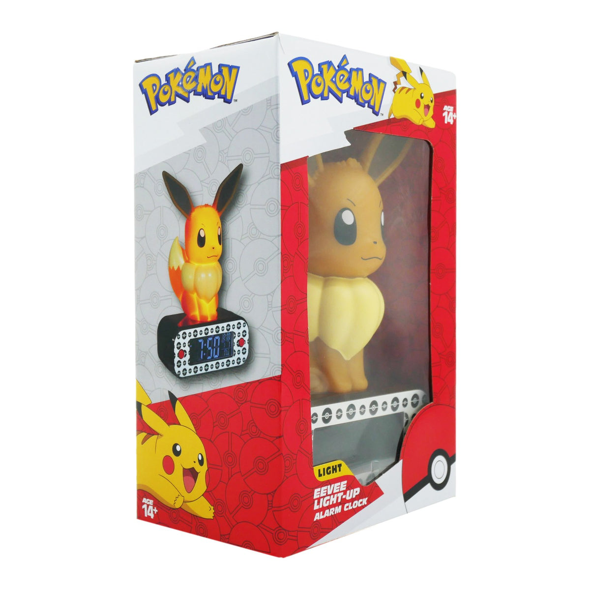 Radio Réveil Lumineux Évoli - Pokémon
