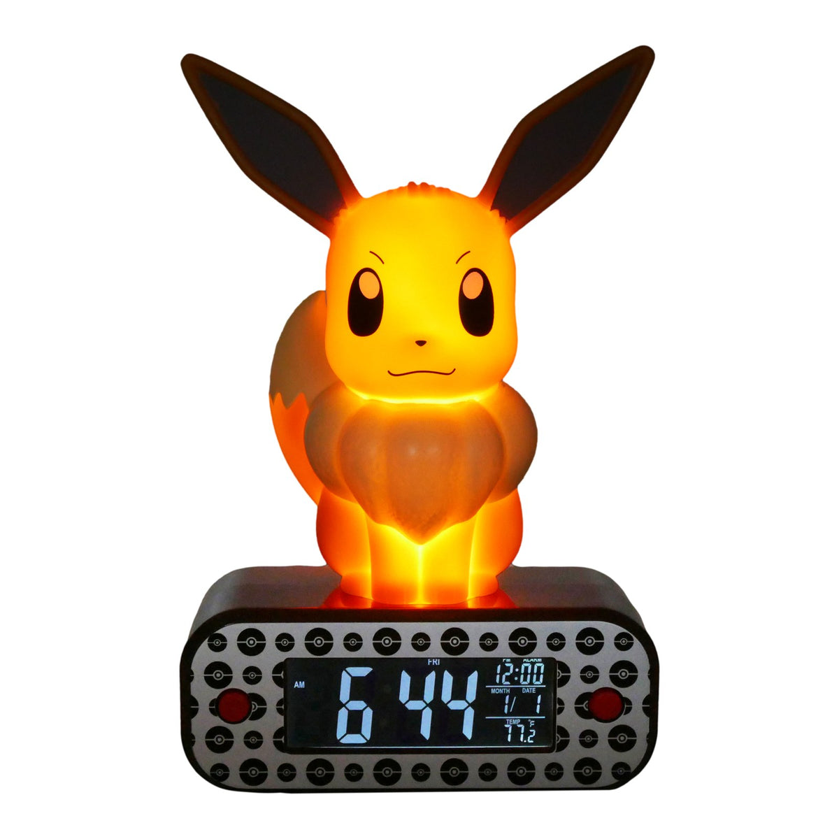 Radio Réveil Lumineux Évoli - Pokémon