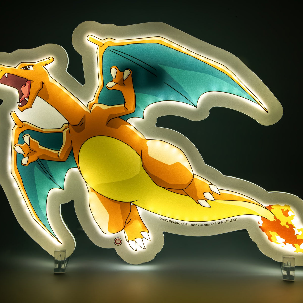 Néon lumineux Dracaufeu - Pokémon