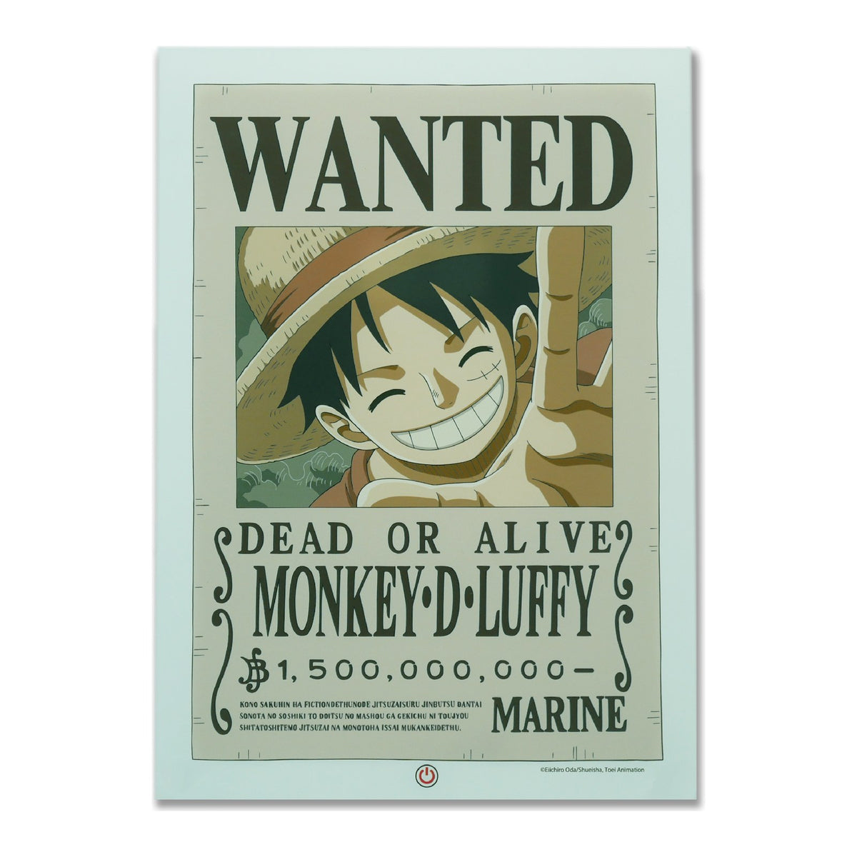 Néon Luffy "Wanted" - One Piece