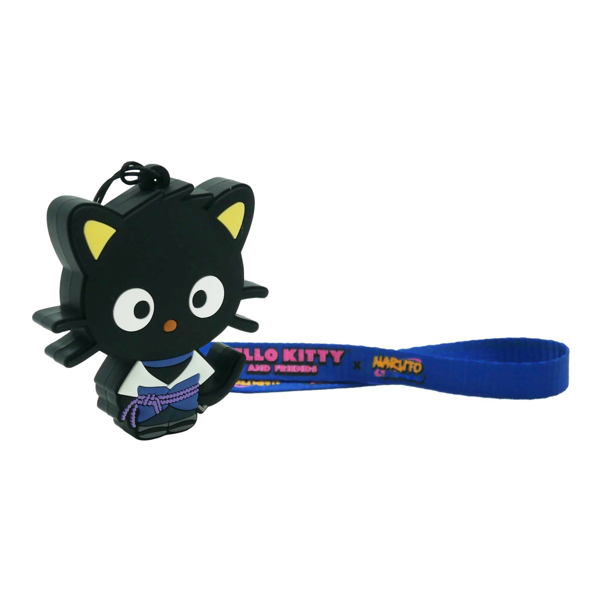 Porte clé Chococat-Sasuke - Hello Kitty X Naruto