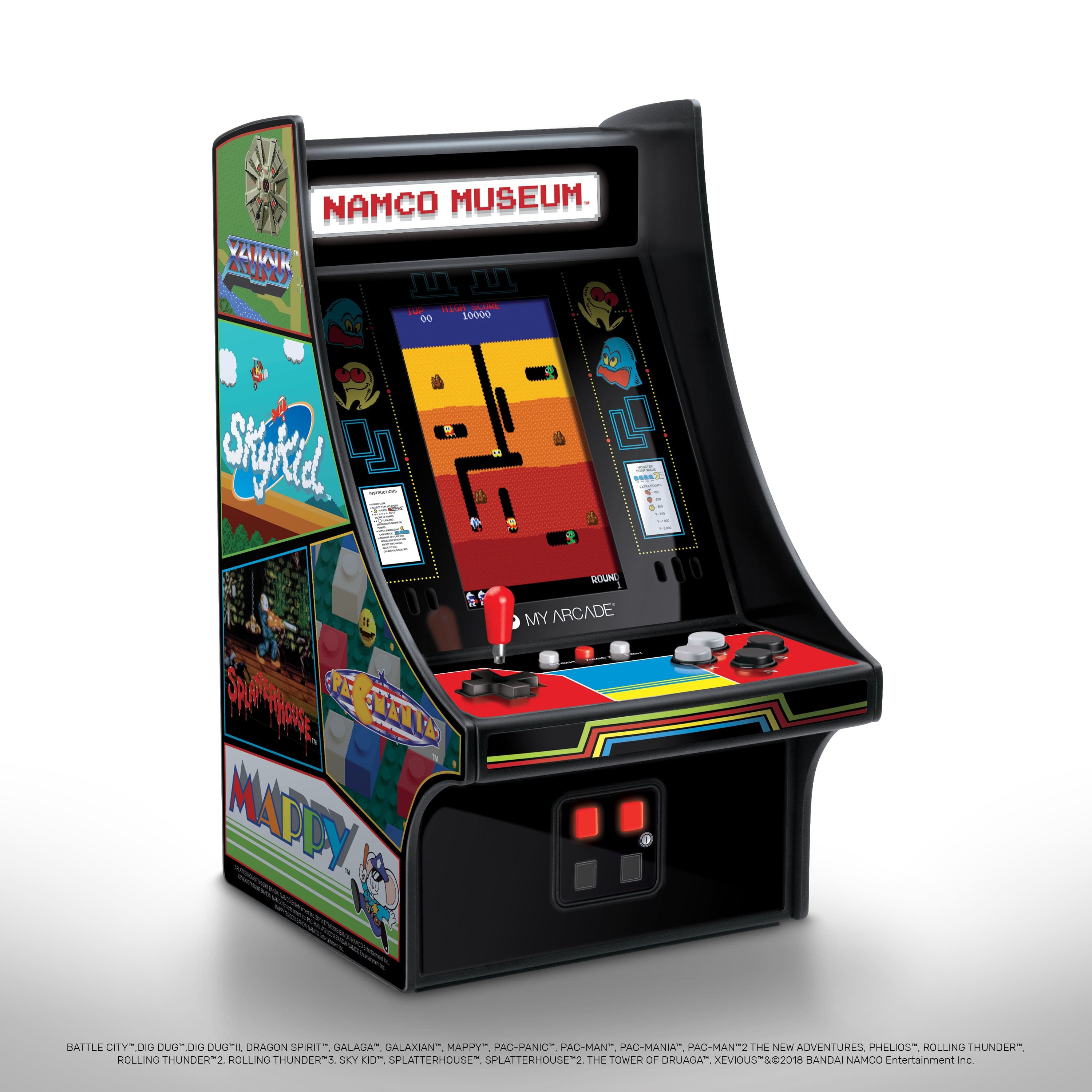 MINI PLAYER NAMCO MUSEUM 20 JEUX