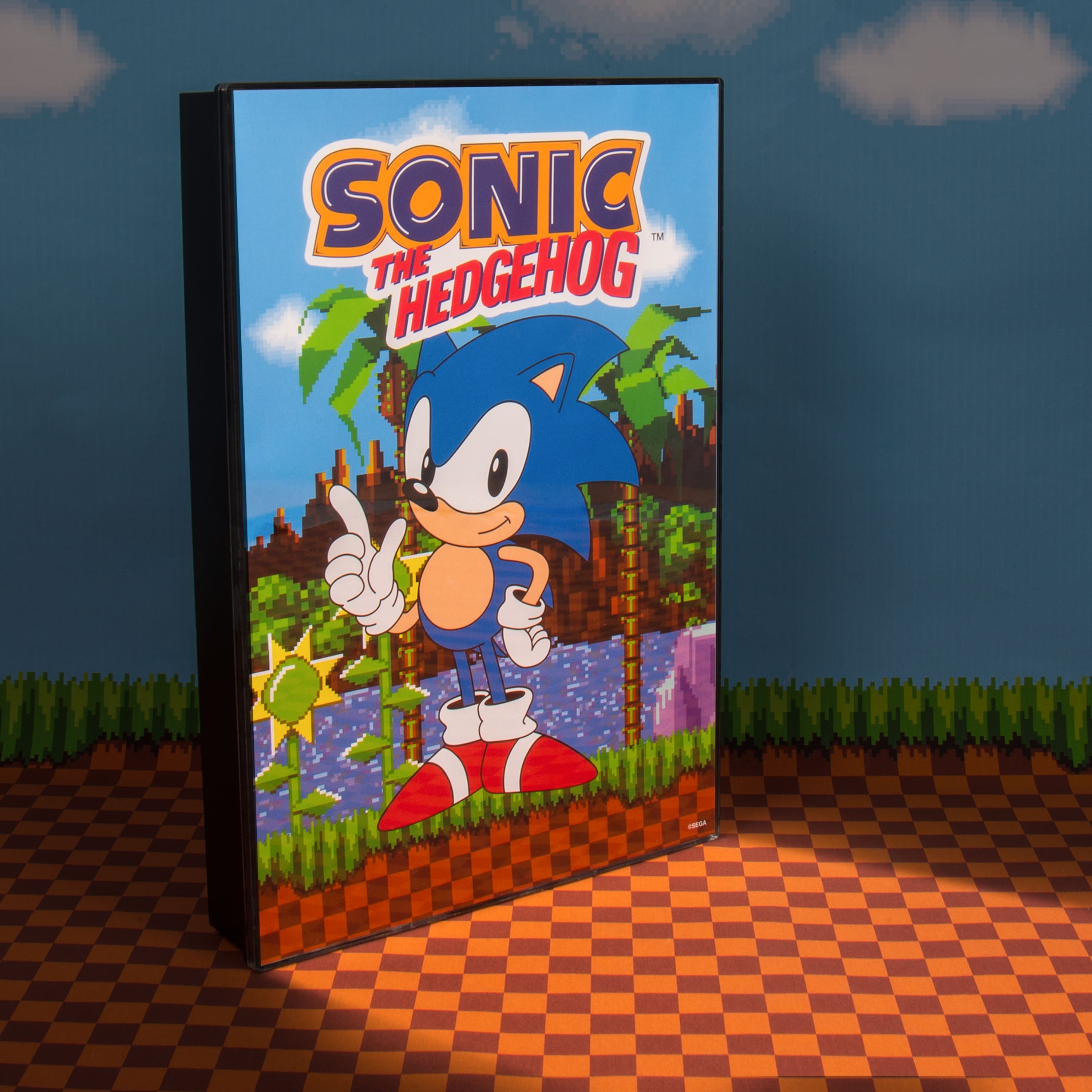 Affiche Eclairée - Sonic