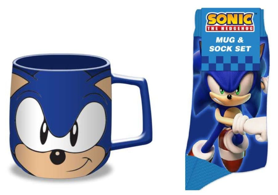 Set Mug et Chaussettes - Sonic
