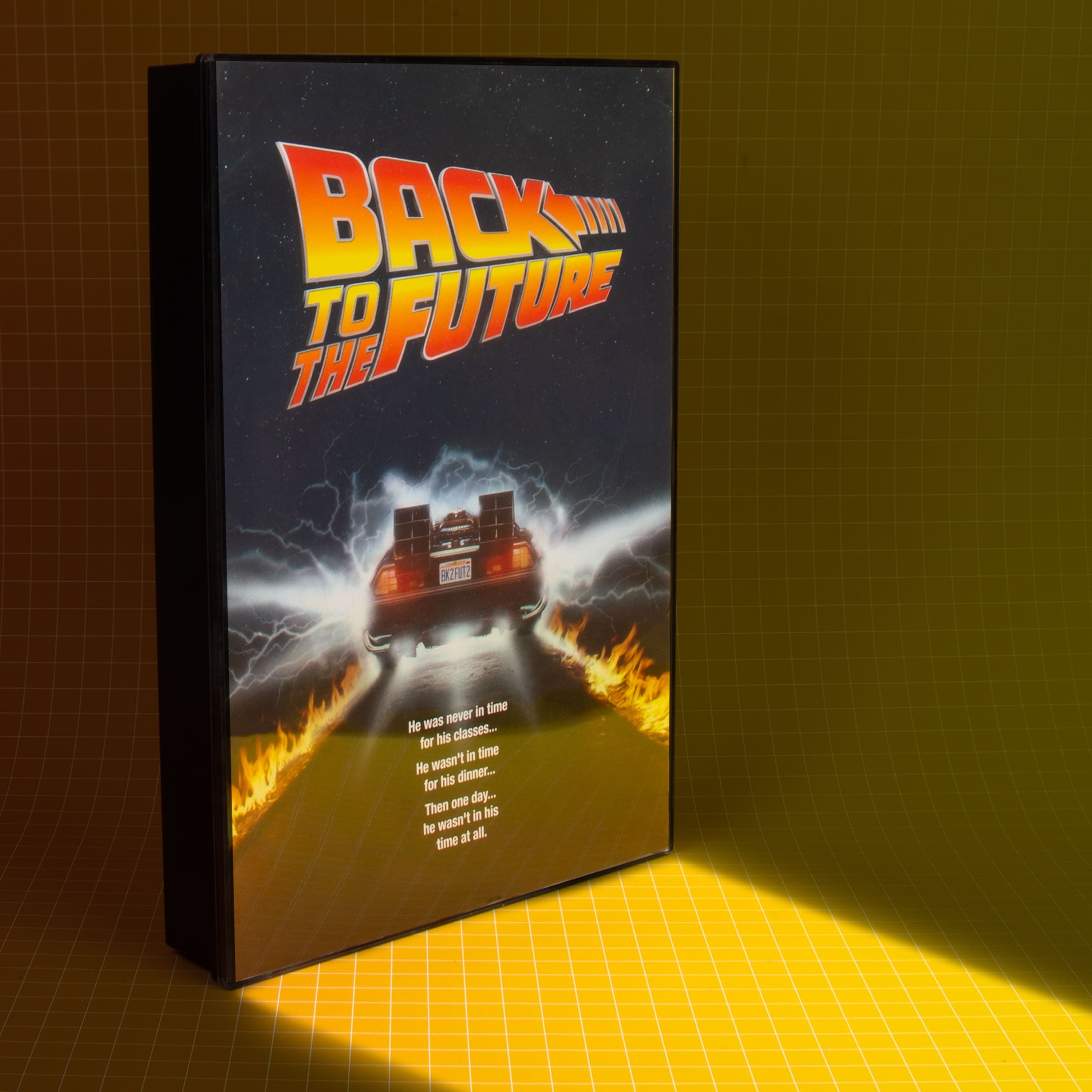 Affiche Eclairée Back to the Future - Universal Classics