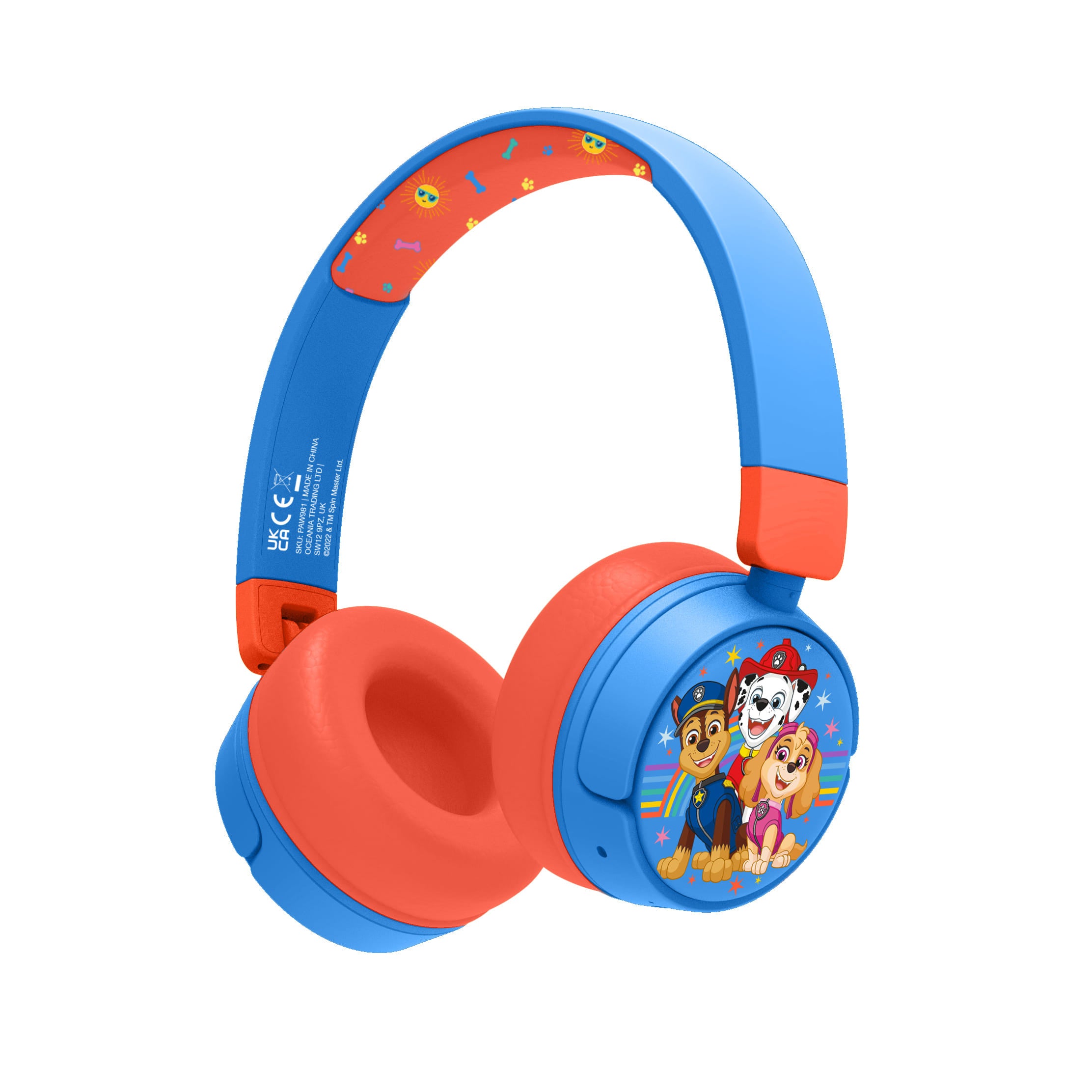 Casque Bluetooth pour enfant - Pat'Patrouille