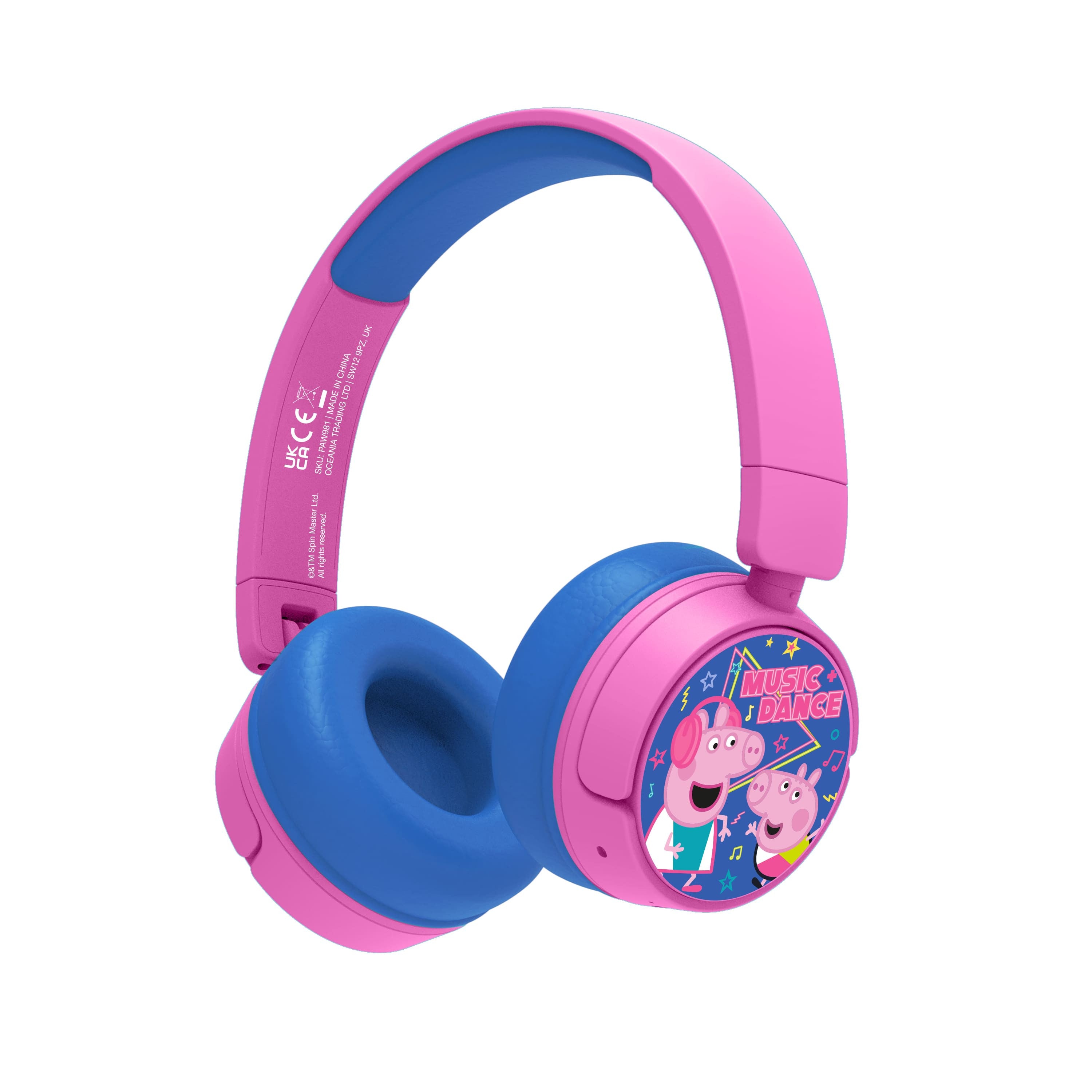 Casque Bluetooth pour enfant - Peppa Pig