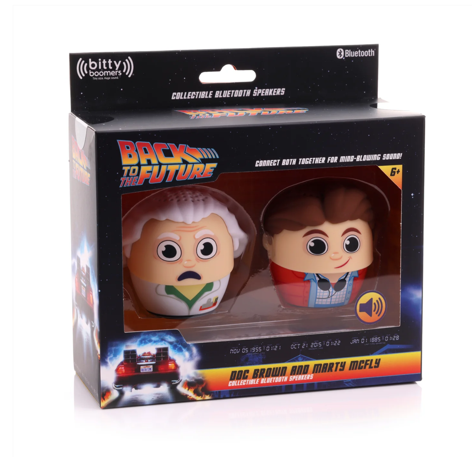 2 pack d'Enceinte Bluetooth Doc & Marty - Retour vers le Futur