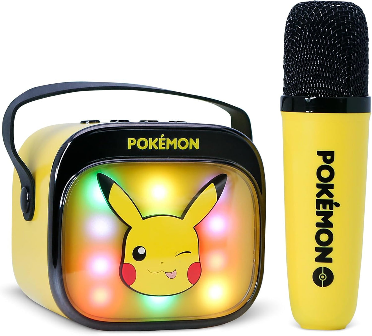LED Karaoké sans fil Bluetooth Pikachu - Pokémon
