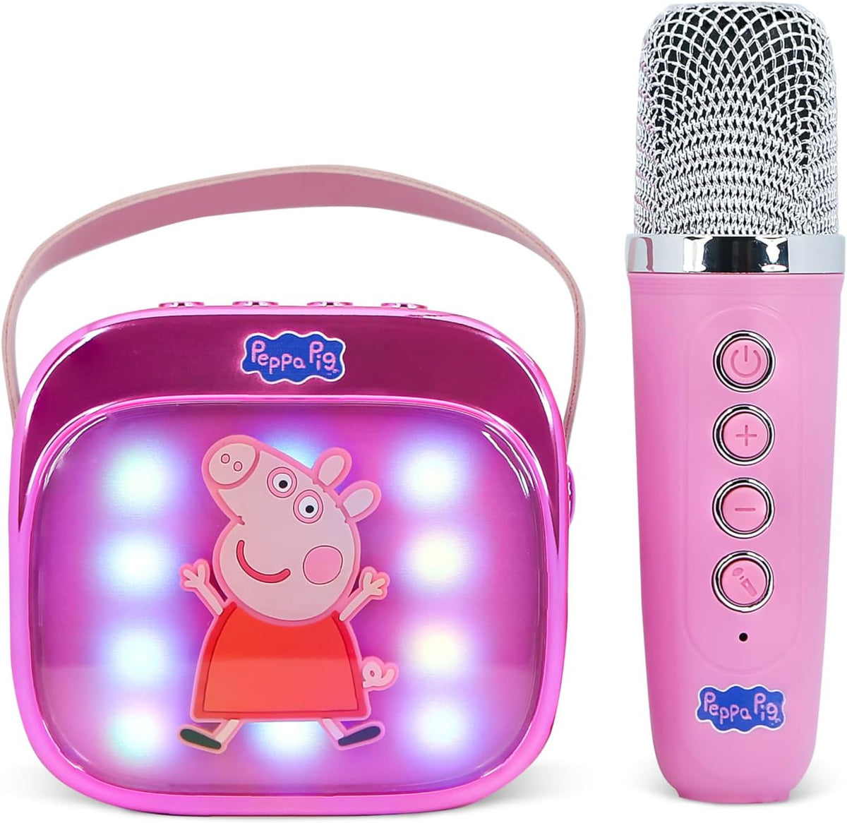 LED Karaoké sans fil Bluetooth - Peppa Pig