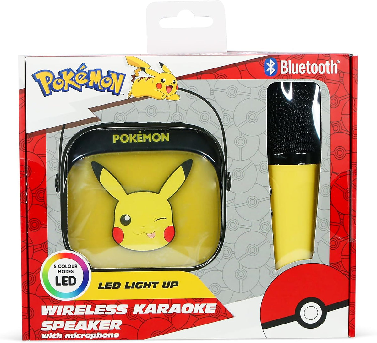 LED Karaoké sans fil Bluetooth Pikachu - Pokémon - vue 5