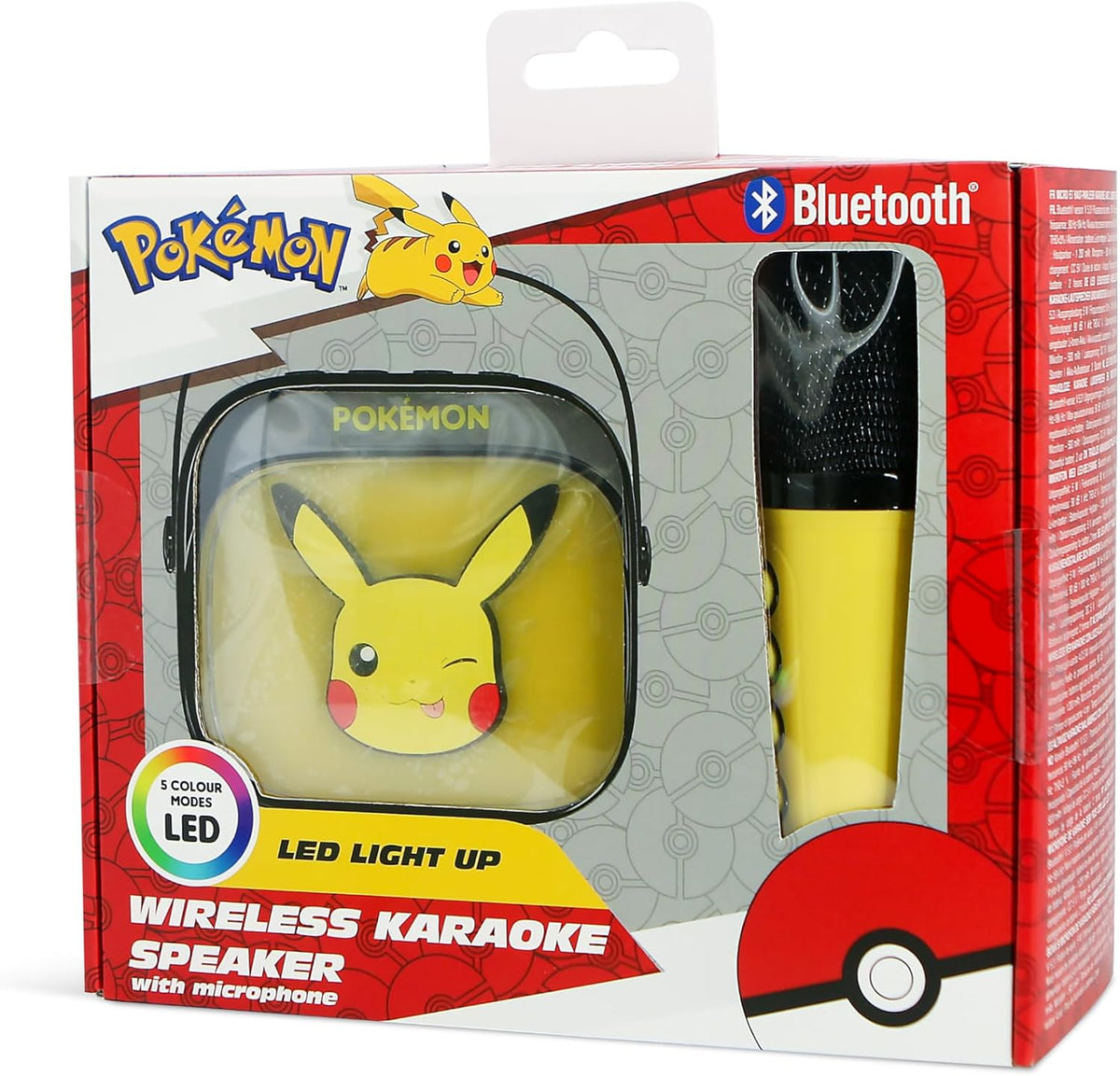 LED Karaoké sans fil Bluetooth Pikachu - Pokémon - vue 7