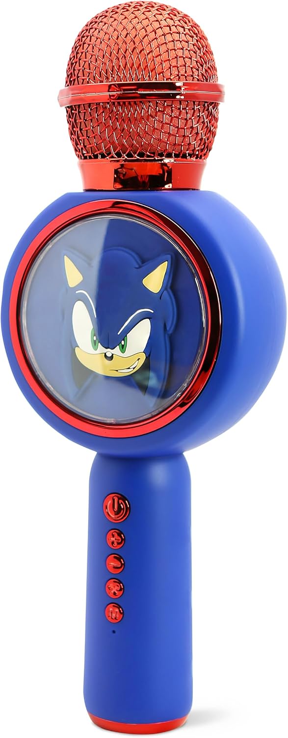 LED Microphone Karaoké - Sonic - vue 5