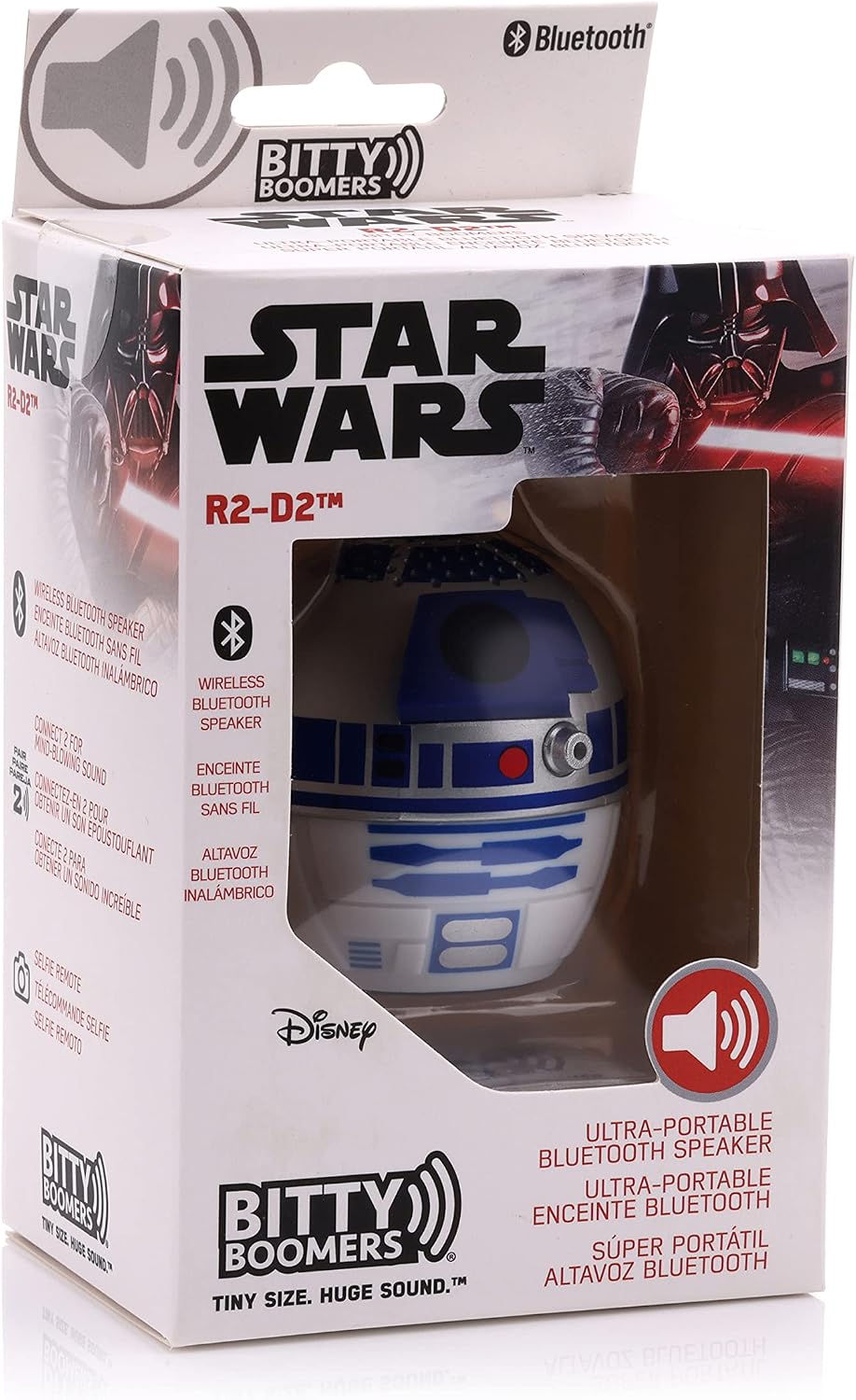 Enceinte Bluetooth R2D2 - Star Wars - vue 4