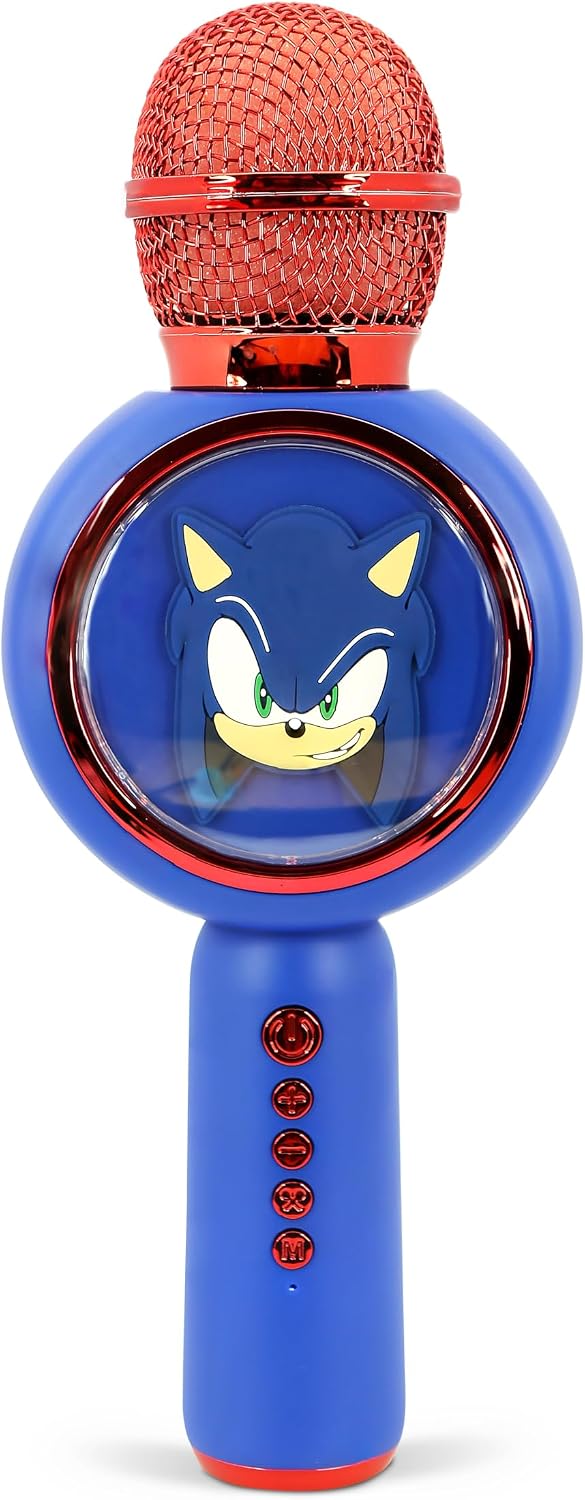 LED Microphone Karaoké - Sonic