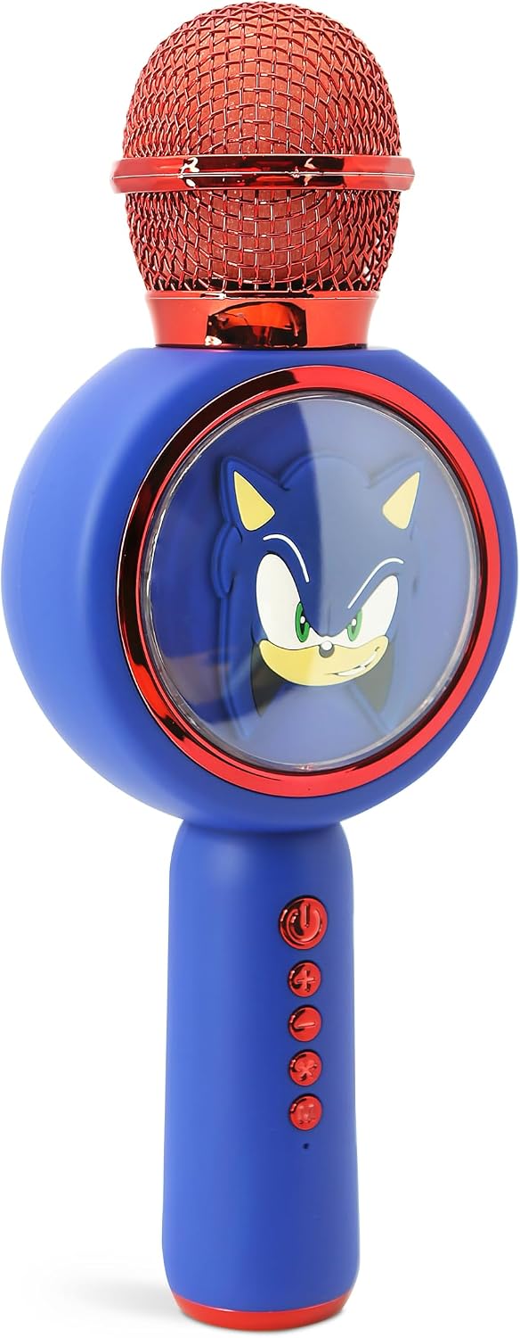 LED Microphone Karaoké - Sonic - vue 4