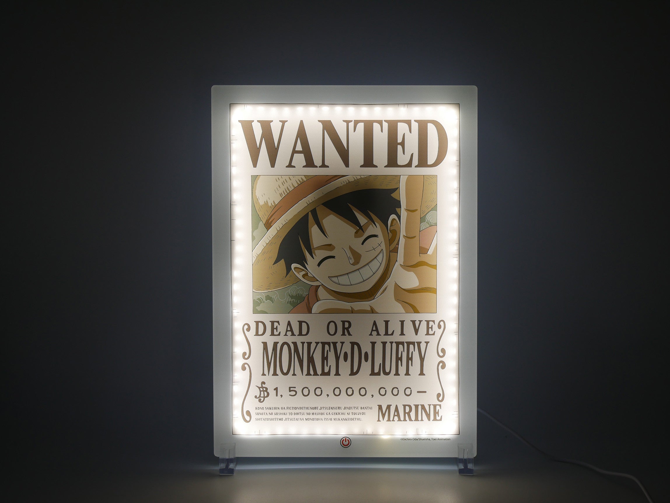 Néon Luffy "Wanted" - One Piece
