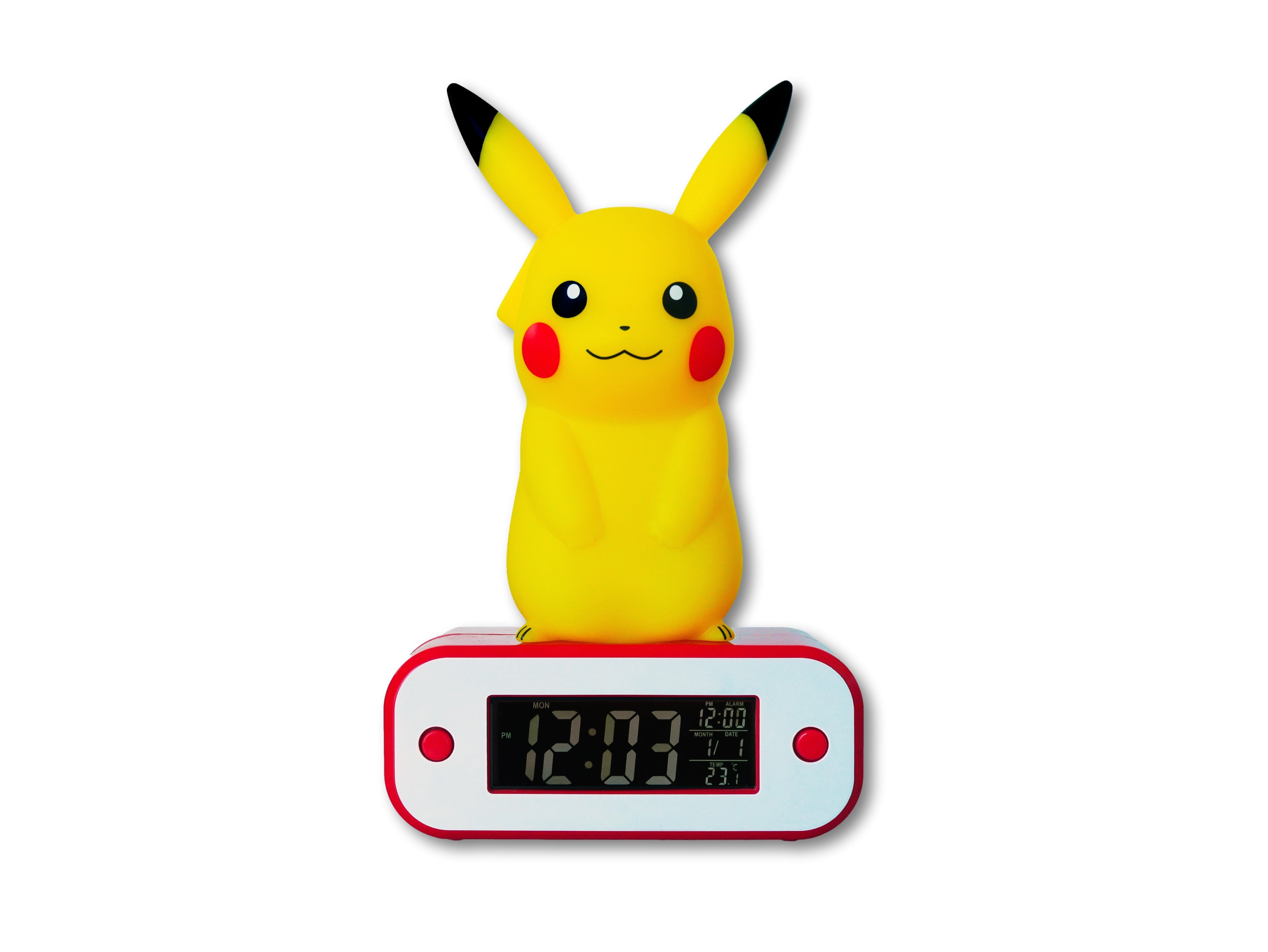 Radio Réveil Lumineux Pikachu - Pokémon