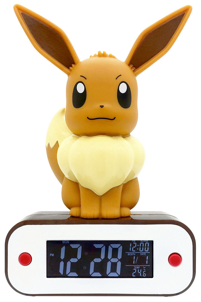Radio Réveil Lumineux Évoli - Pokémon