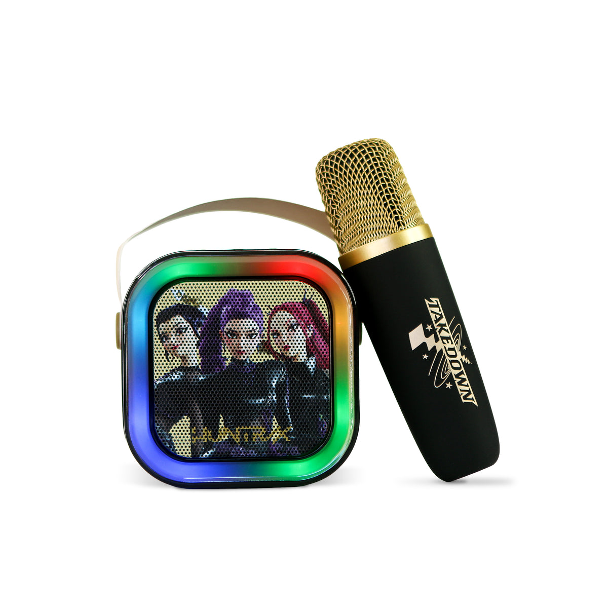 LED Karaoké sans fil Bluetooth Huntr/x BLACK - K-Pop : Demon Hunters